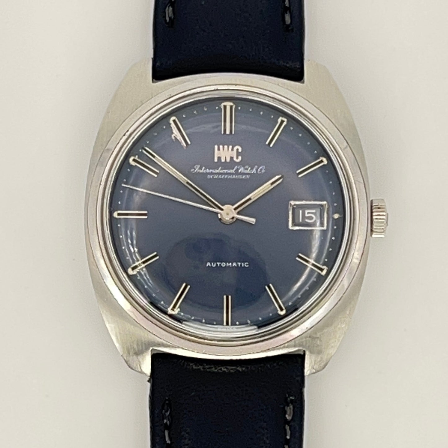 IWC SCHAFFHAUSEN シャフハウゼン Navy Blue Dial 1970年 自動巻き