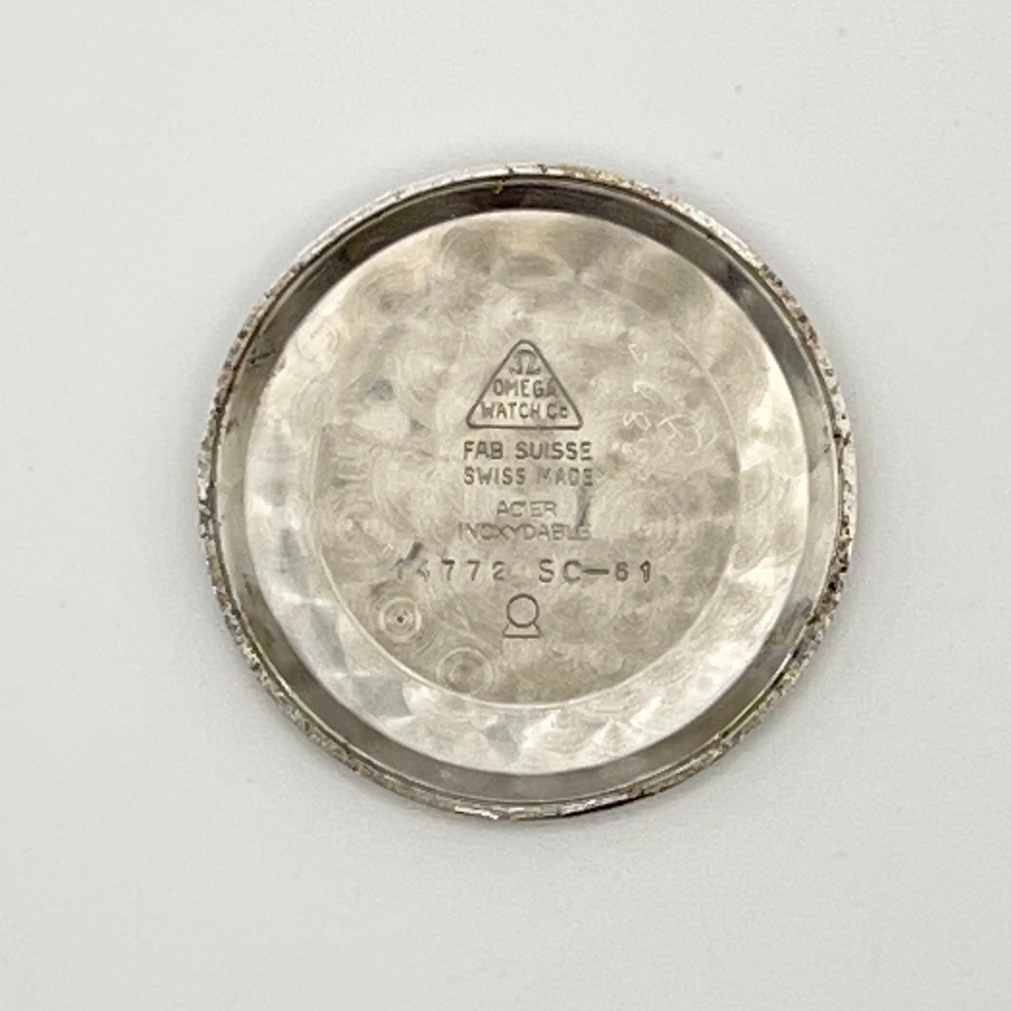 OMEGA / オメガ round 30mmキャリバー 1961年 手巻き Ref.14772 SC-61