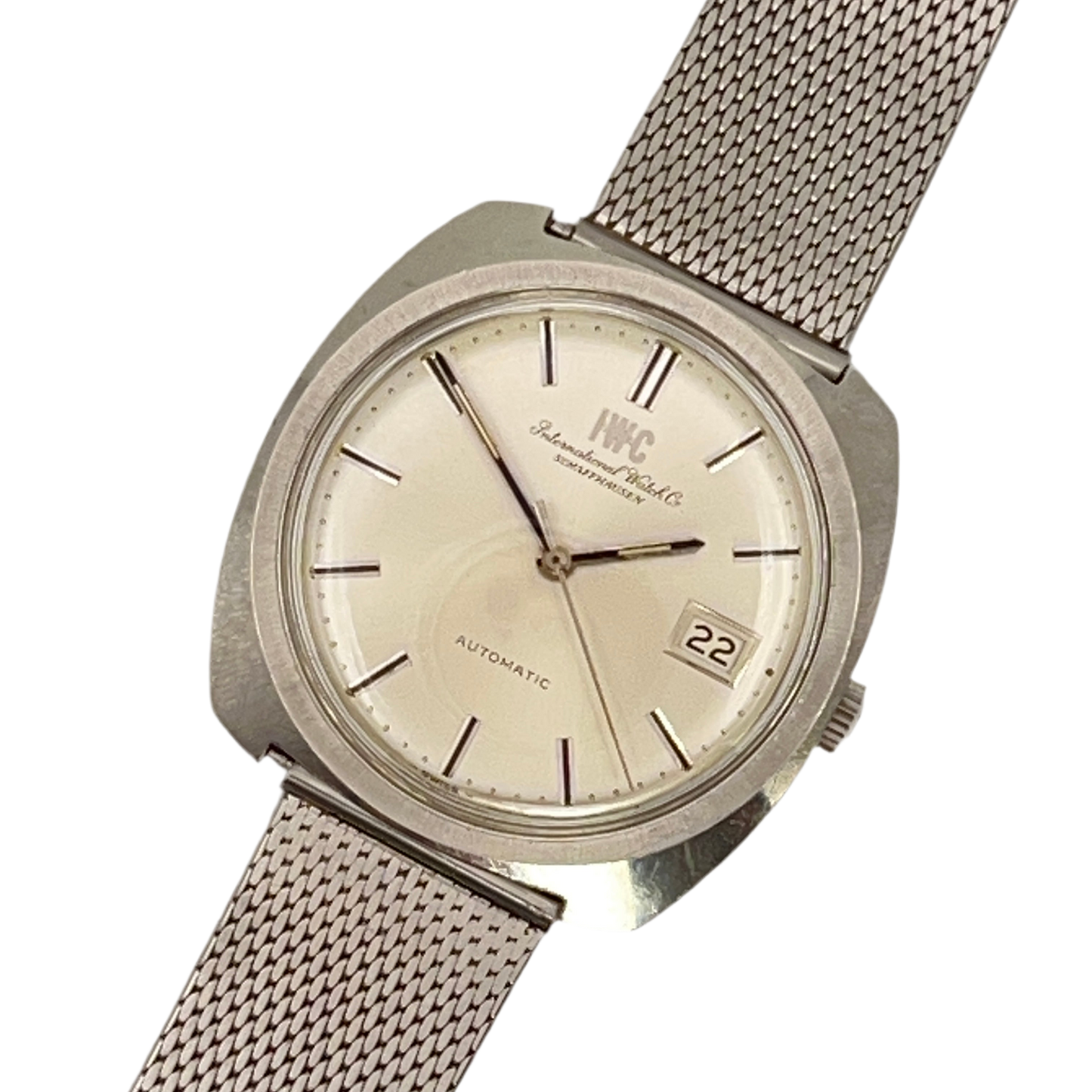 IWC SCHAFFHAUSEN シャフハウゼン クッションケース 1971年 自動巻き
