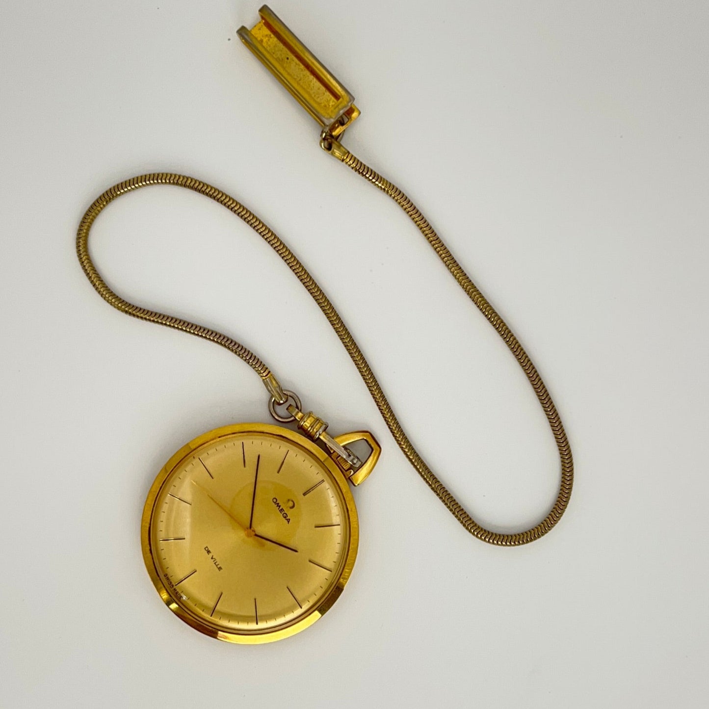 OMEGA / オメガ DEVILLE pocket watch デビル 懐中時計 1974 手巻き Ref.131-1746