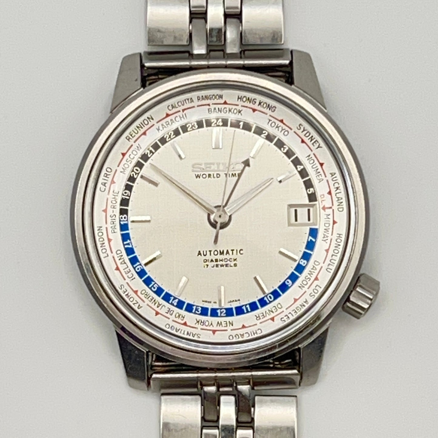 SEIKO / セイコー ワールドタイム WORLE TIME 1964年 自動巻き Ref.6217-7000