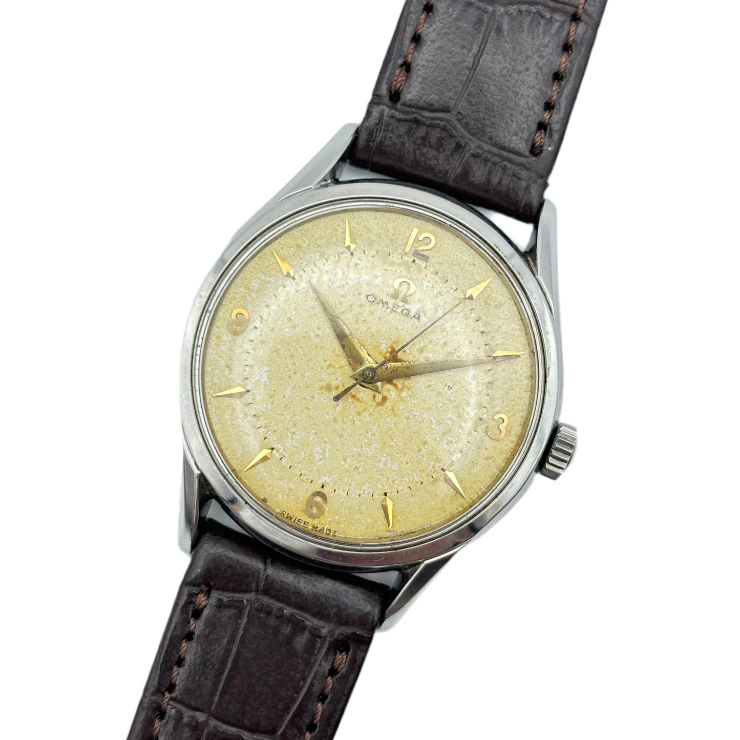 OMEGA / オメガ 腕時計 メンズ 30mmキャリバー 手巻き 1955年製 Ref.2792-2SC