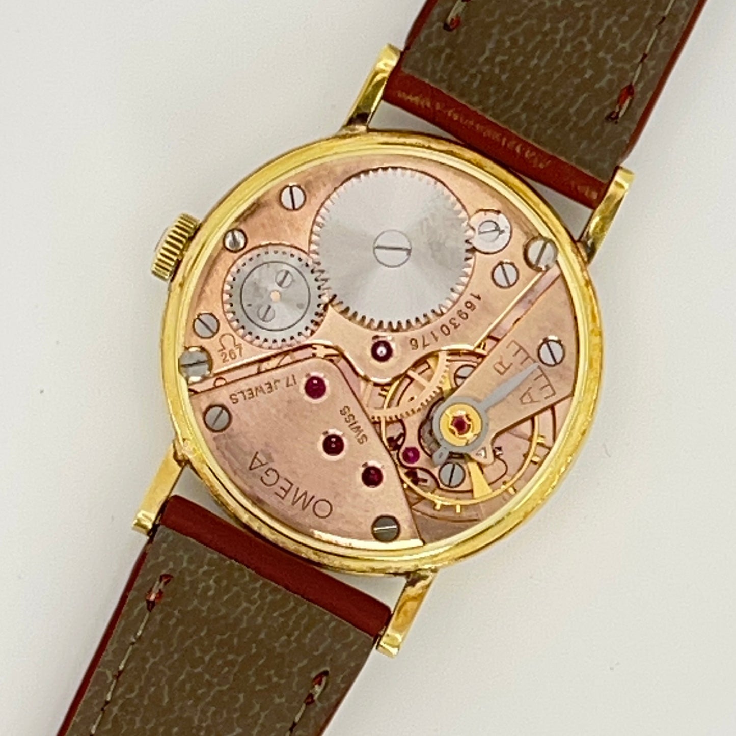 OMEGA / オメガ round 14K 0.585 30mm キャリバー 1958年 手巻き Ref.2911.1