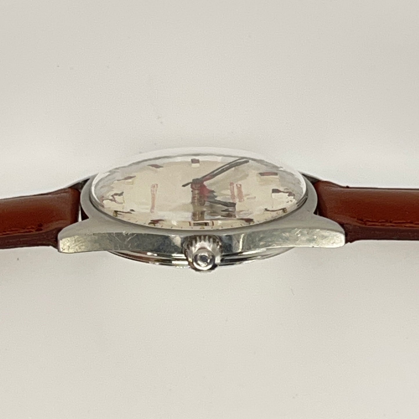 OMEGA / オメガ Geneve ジュネーブ Rare Red Hands & Indexes 1968年 自動巻き Ref.166.041