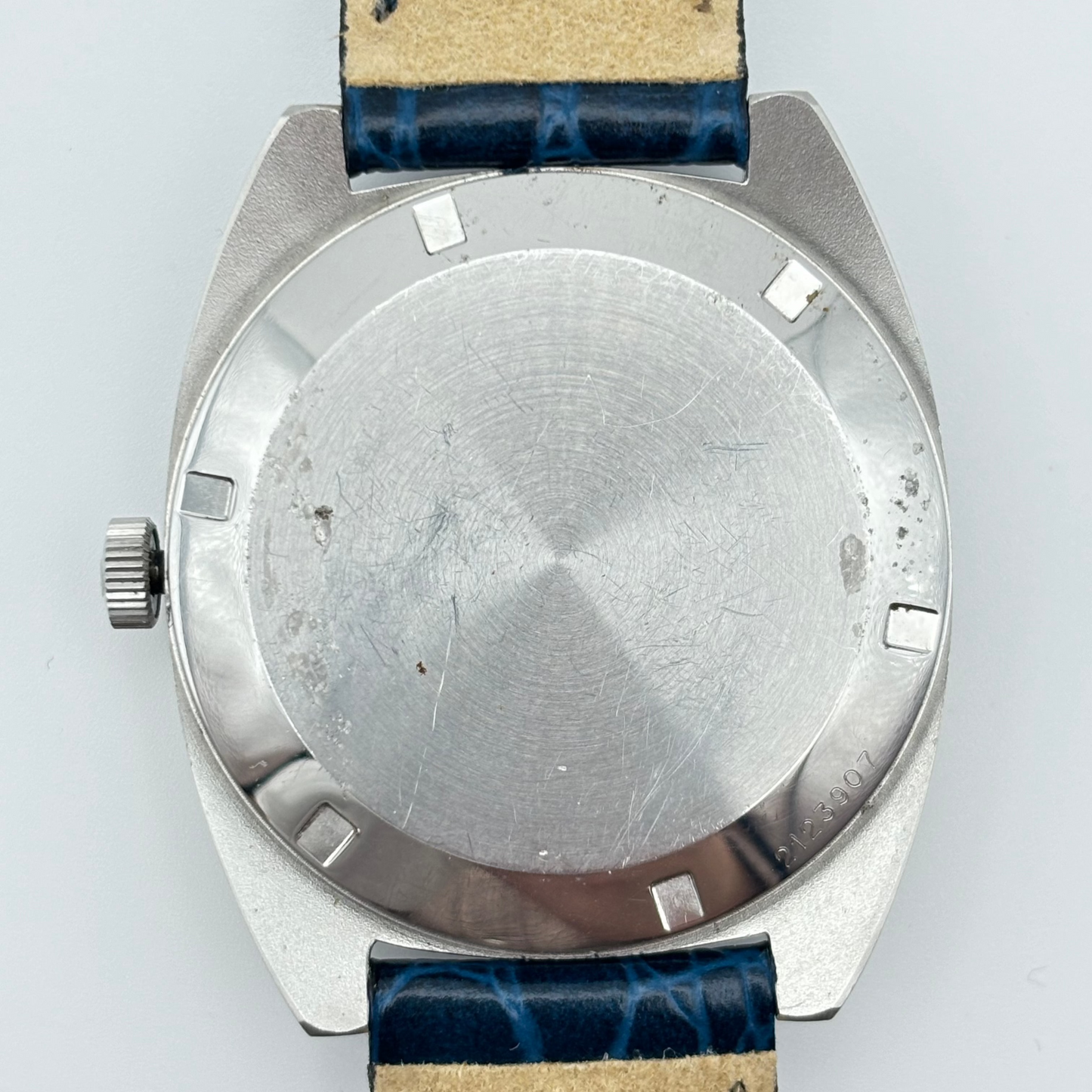 IWC シャフハウゼン 腕時計 メンズ 自動巻き Ref.1828 Cal.C.854B 浮きロゴ 青文字盤