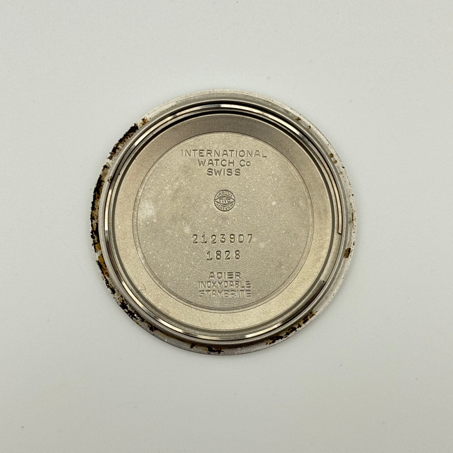 IWC シャフハウゼン 腕時計 メンズ 自動巻き Ref.1828 Cal.C.854B 浮きロゴ 青文字盤