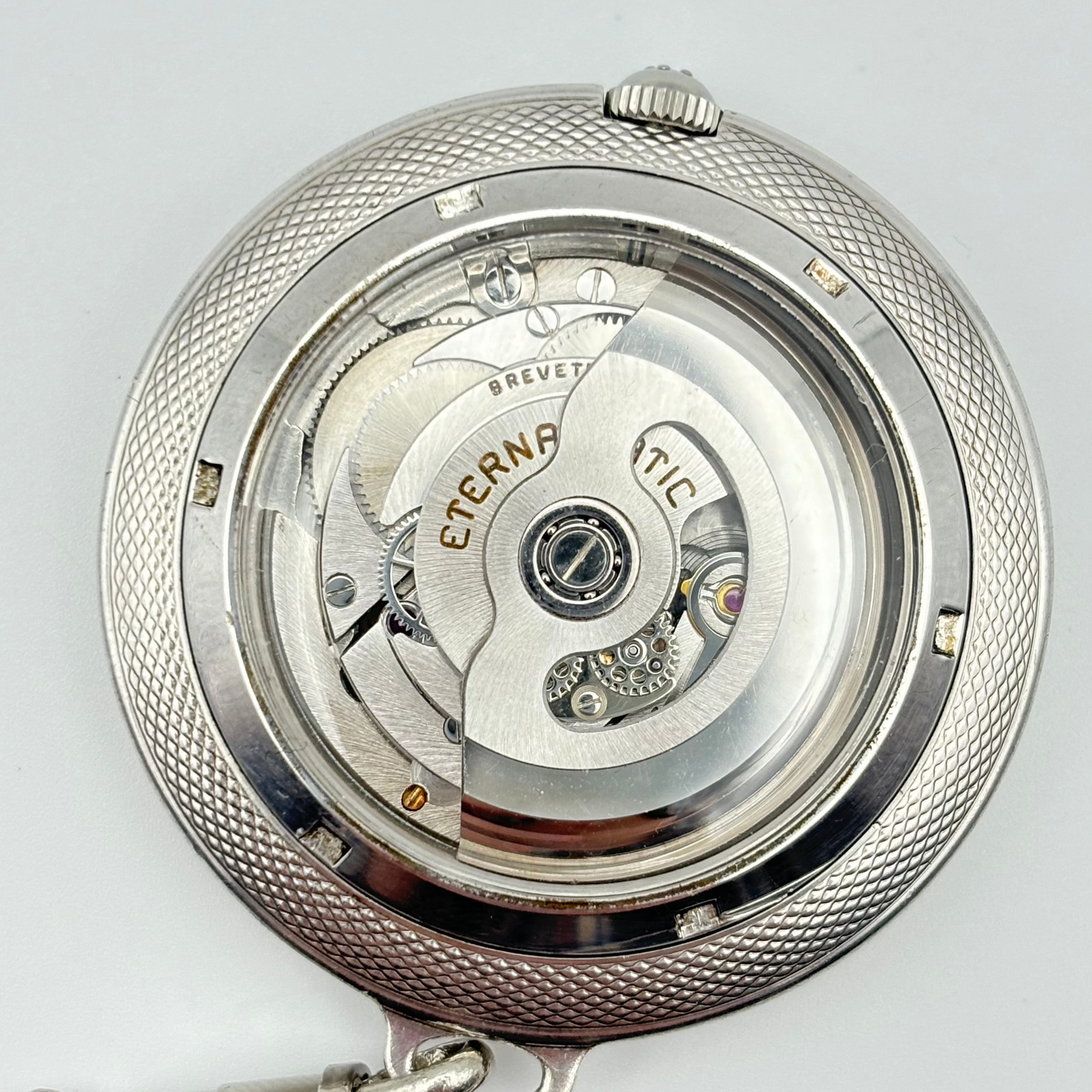 ETERNA / エテルナ 懐中時計 ポケットウォッチ エテルナマチック ゴルファー 自動巻き SV925
