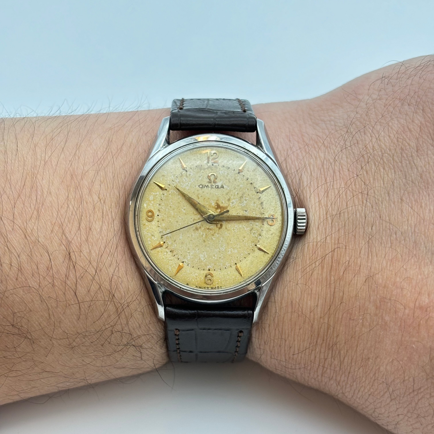 OMEGA / オメガ 腕時計 メンズ 30mmキャリバー 手巻き 1955年製 Ref.2792-2SC
