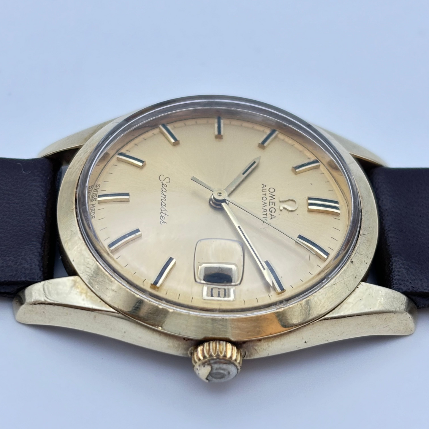 OMEGA / オメガ 腕時計 メンズ シーマスターデイト 自動巻き 1968年製 Ref.166.010