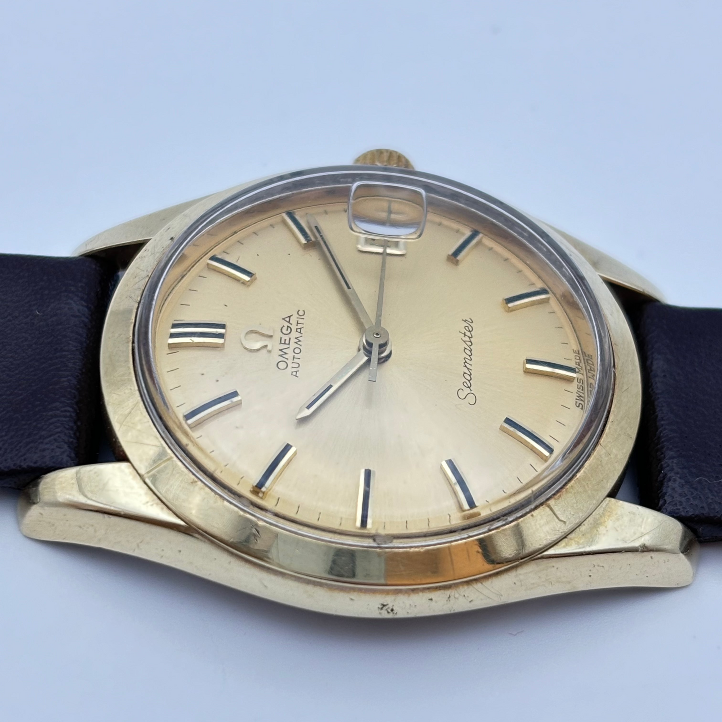 OMEGA / オメガ 腕時計 メンズ シーマスターデイト 自動巻き 1968年製 Ref.166.010
