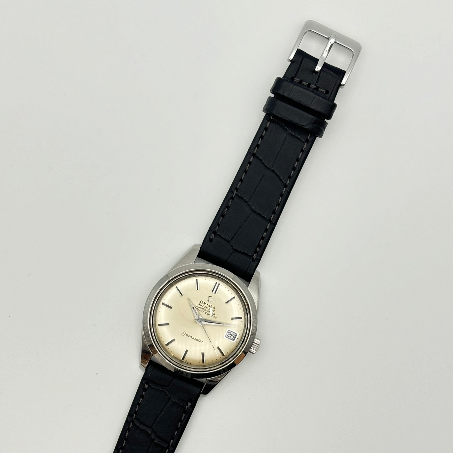 OMEGA / オメガ 腕時計 メンズ シーマスターデイト クロノメーター 自動巻き 1970年製 Ref.166.010