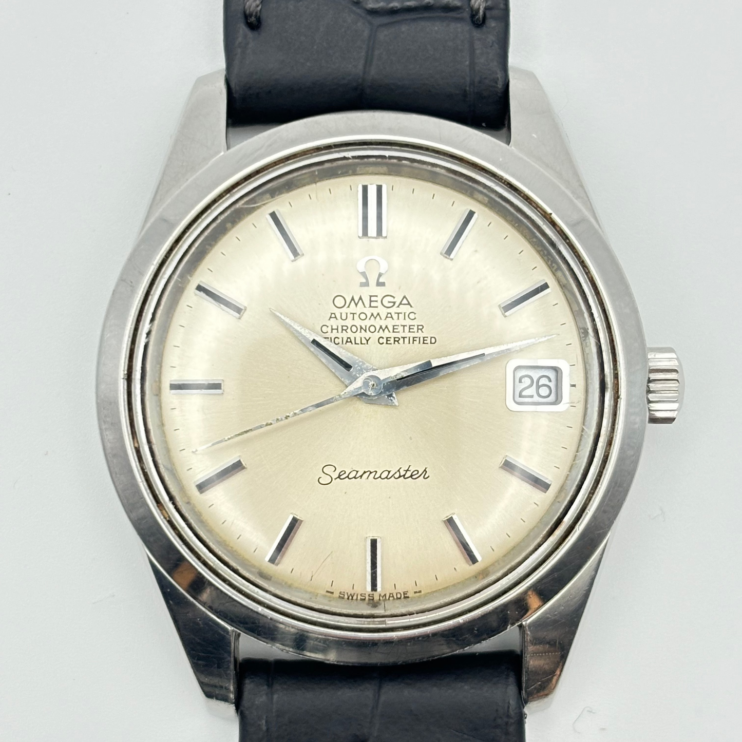 OMEGA / オメガ 腕時計 メンズ シーマスターデイト クロノメーター 自動巻き 1970年製 Ref.166.010