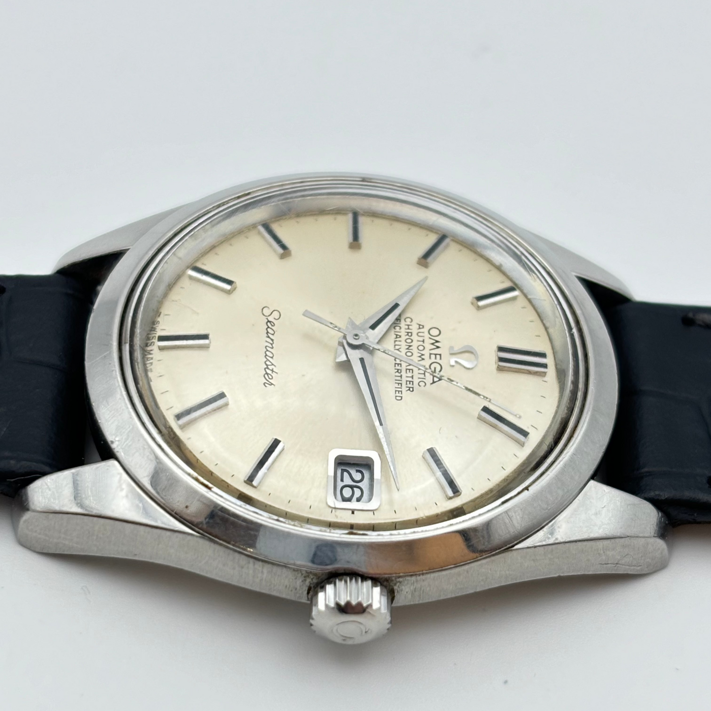 OMEGA / オメガ 腕時計 メンズ シーマスターデイト クロノメーター 自動巻き 1970年製 Ref.166.010