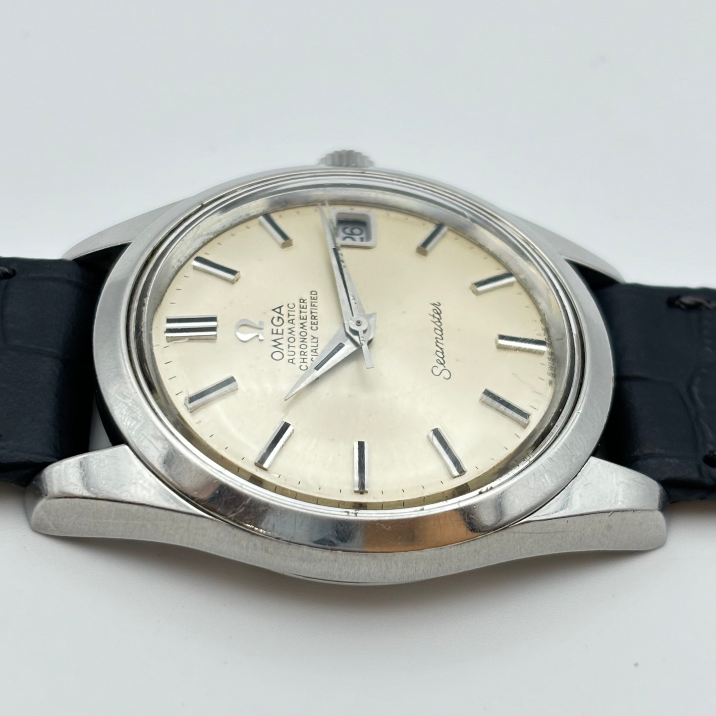 OMEGA / オメガ 腕時計 メンズ シーマスターデイト クロノメーター 自動巻き 1970年製 Ref.166.010