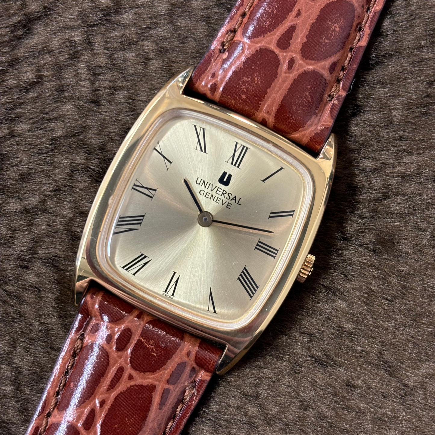 UNIVERSAL GENEVE / ユニバーサルジュネーブ 腕時計 メンズ 手巻き Ref.542114 1970年代