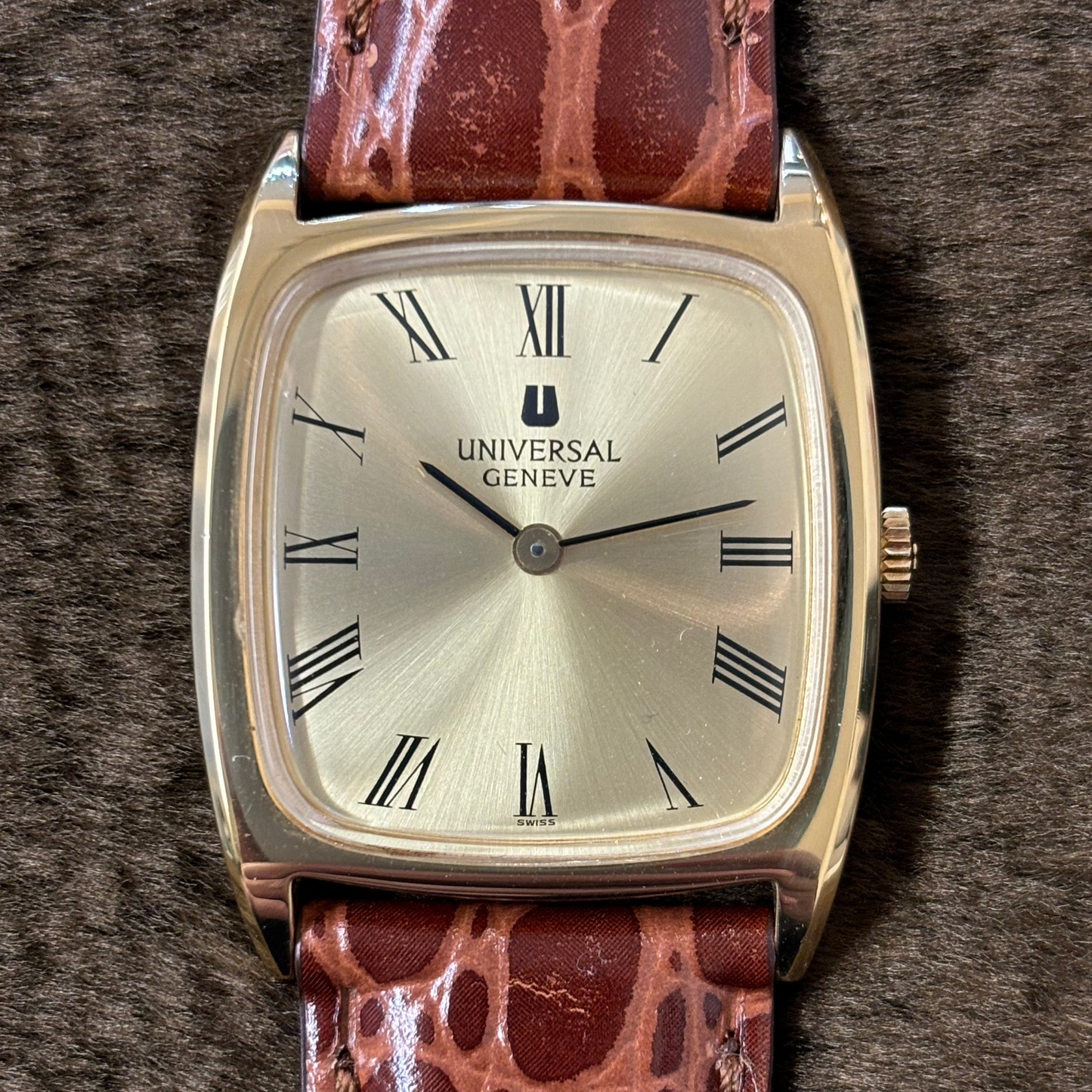 UNIVERSAL GENEVE / ユニバーサルジュネーブ 腕時計 メンズ 手巻き Ref.542114 1970年代