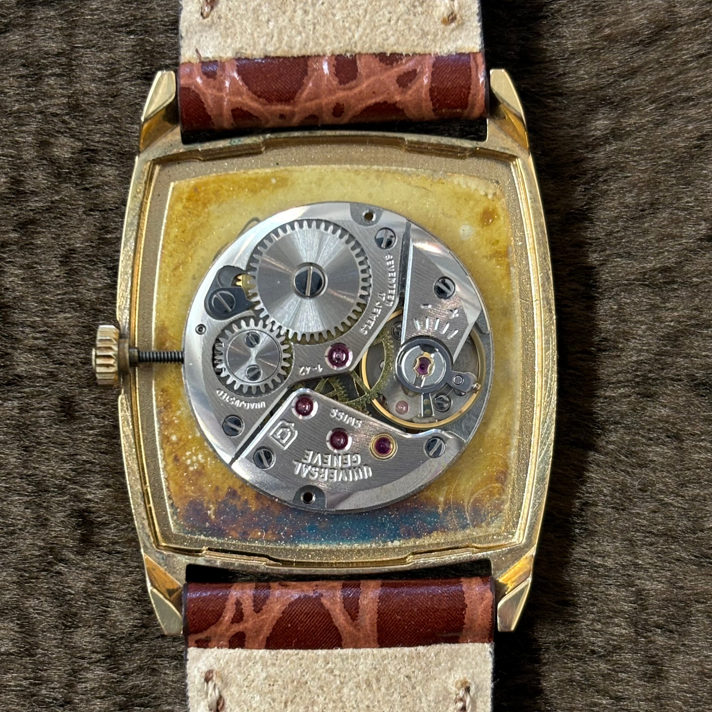 UNIVERSAL GENEVE / ユニバーサルジュネーブ 腕時計 メンズ 手巻き Ref.542114 1970年代