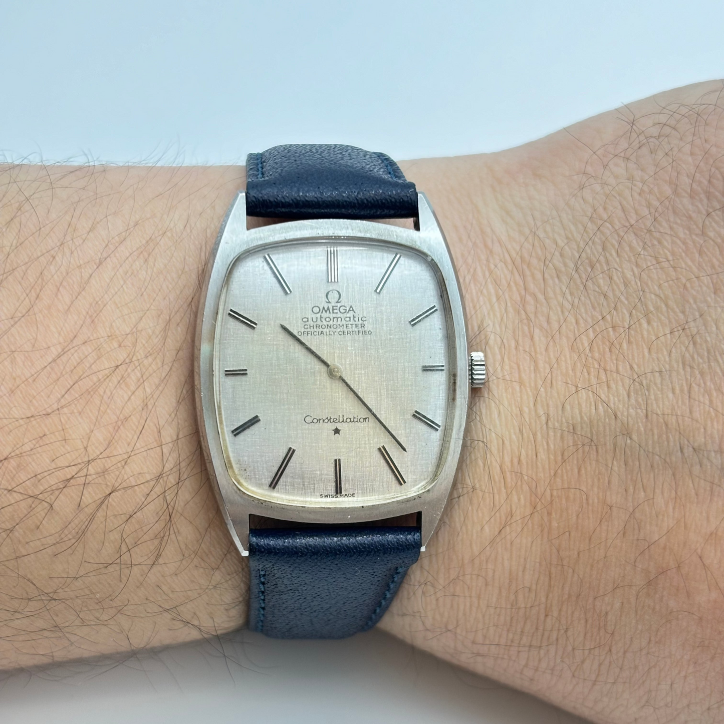 OMEGA / オメガ 腕時計 メンズ コンステレーションクロノメーター 自動巻き トノー型 1969年製 Ref.153.014