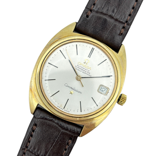 OMEGA / オメガ 腕時計 メンズ コンステレーション クロノメーター 1966年製 自動巻き Cライン ジェンタ 金張り Ref.168.017