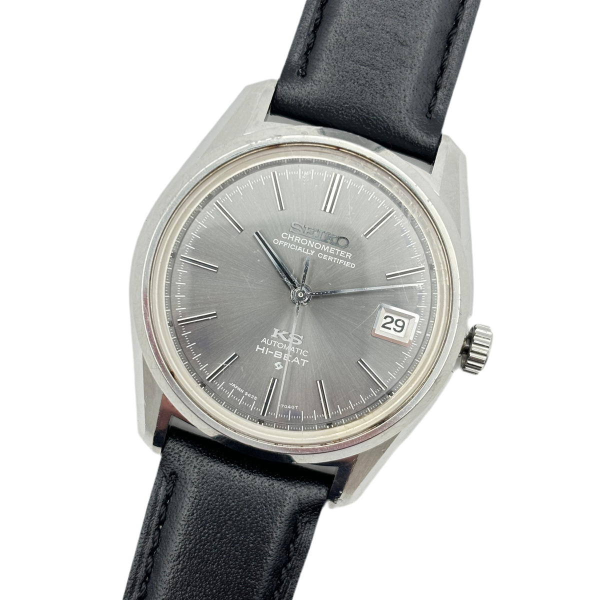 SEIKO KS 5625-7040 クロノメーターメンズHI-BEATシルバー SEIKO / セイコー 腕時計 メンズ KS キングセイコー クロノメーター Hi
