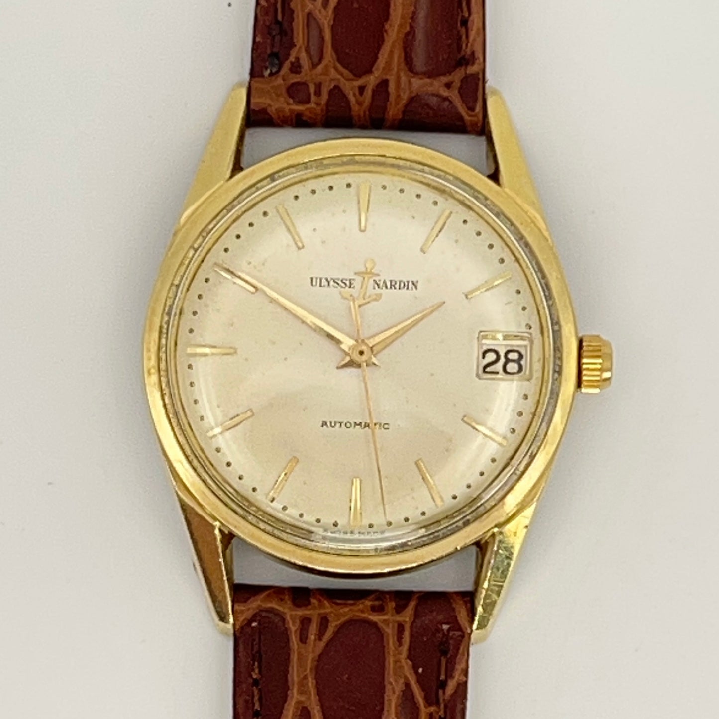 ULYSSE NARDIN / ユリスナルダン Round DATE 1960s 自動巻き