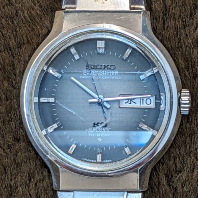 SEIKO / セイコー 腕時計 メンズ キングセイコー デイト 5626-7170 1973年製 36000振動 ハイビート 56KS