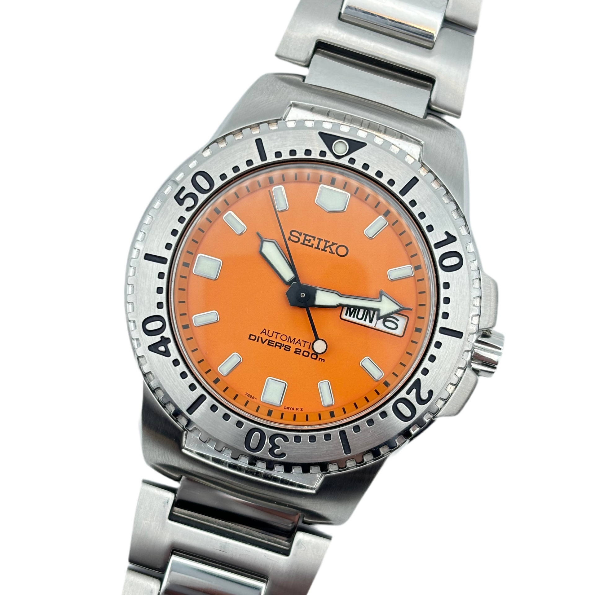 SEIKO 腕時計 7S26-0010 ダイバーズ200 デイデイト 自動巻き SEIKO 腕時計 7S26-0010 ダイバーズ200 デイデイト 自動巻き