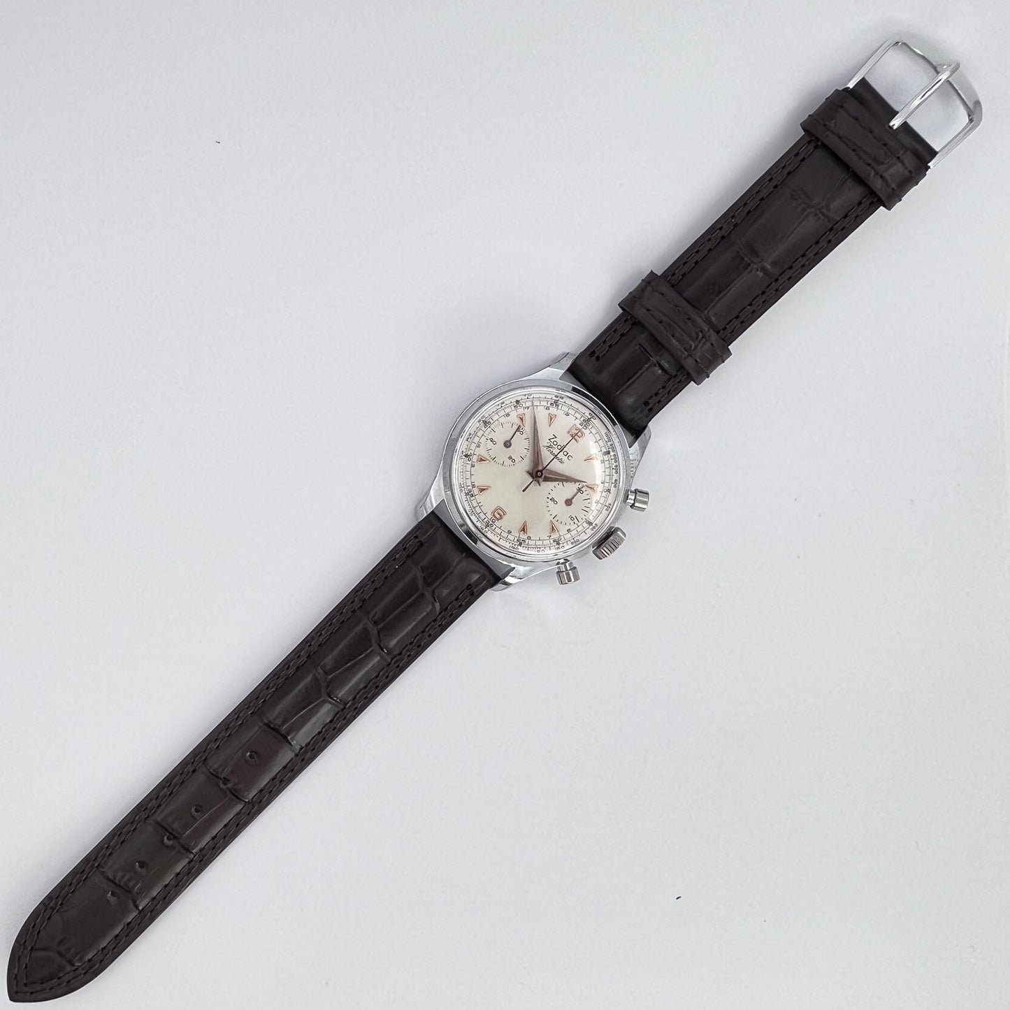 Zodiac / ゾディアック Hermatic Chronograph Valjoux バルジュー 92 1960s 手巻き Ref.1025