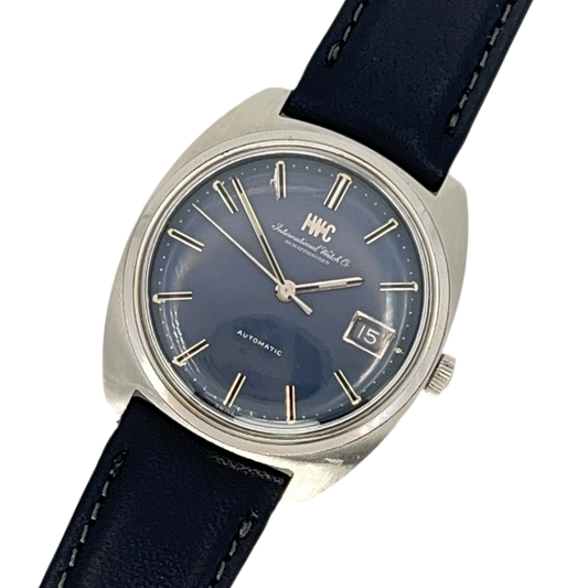 IWC SCHAFFHAUSEN シャフハウゼン Navy Blue Dial 1970年 自動巻き