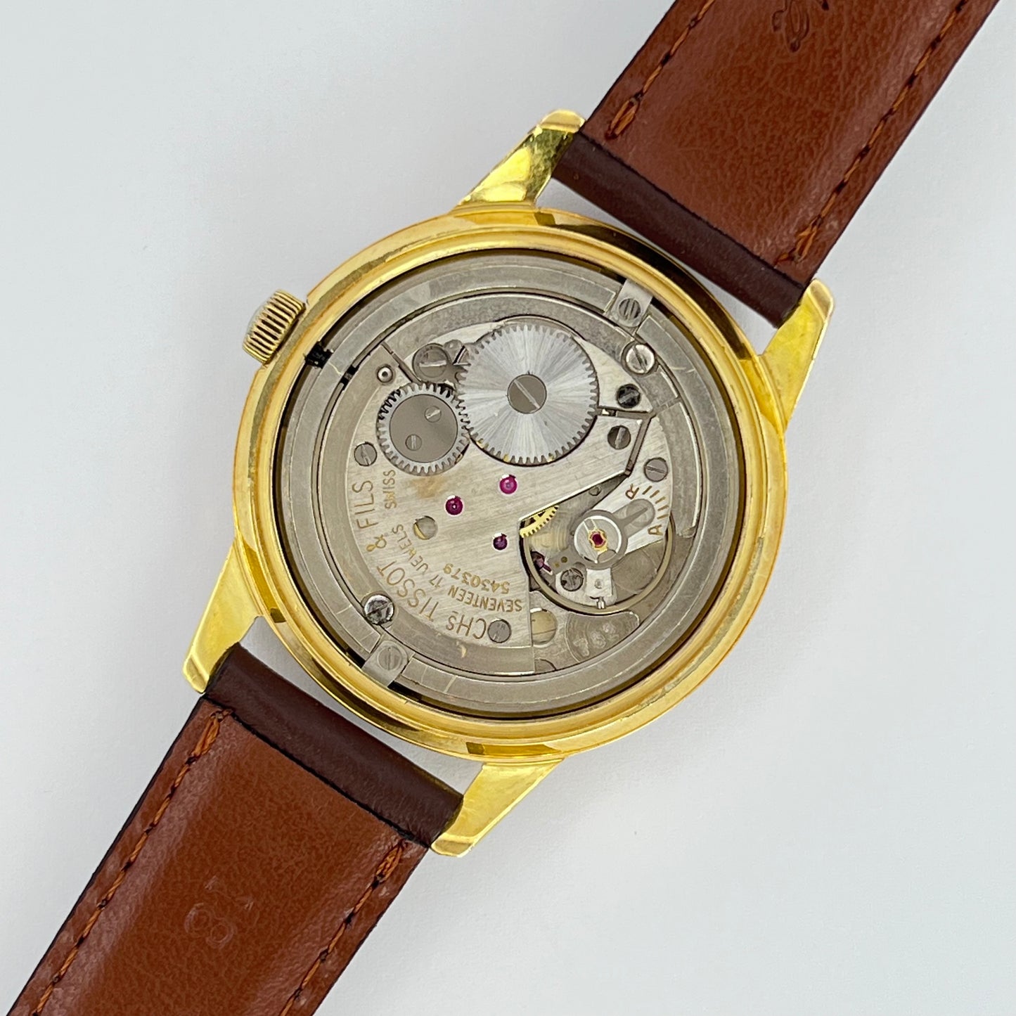 TISSOT / ティソ ROUND DATE 1960s Hand-wound Ref.41504