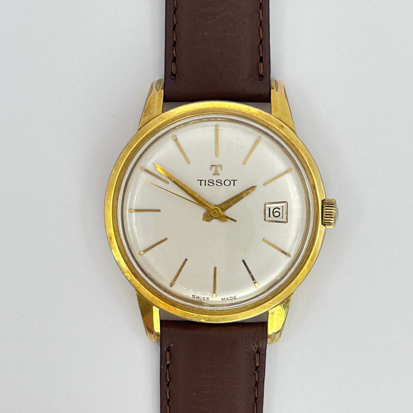 TISSOT / ティソ ROUND DATE 1960s Hand-wound Ref.41504