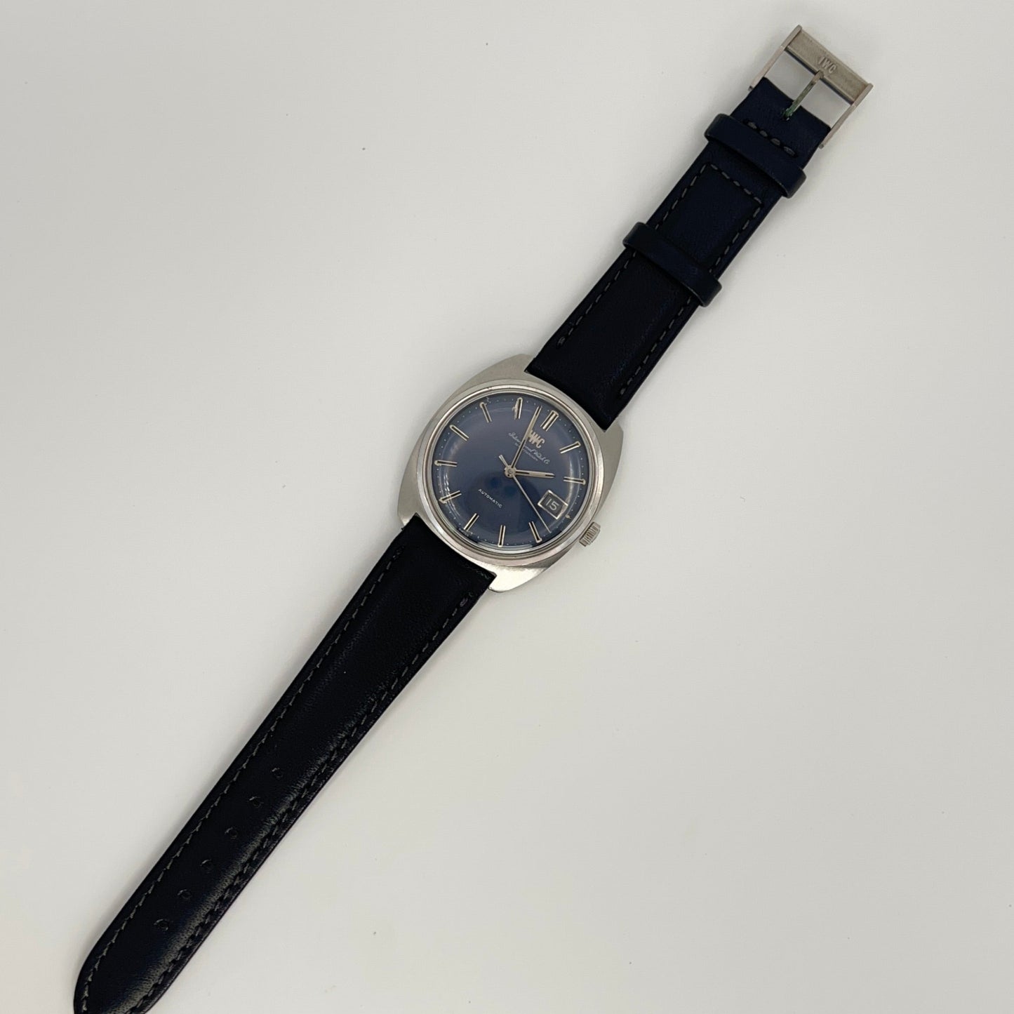 IWC SCHAFFHAUSEN シャフハウゼン Navy Blue Dial 1970年 自動巻き