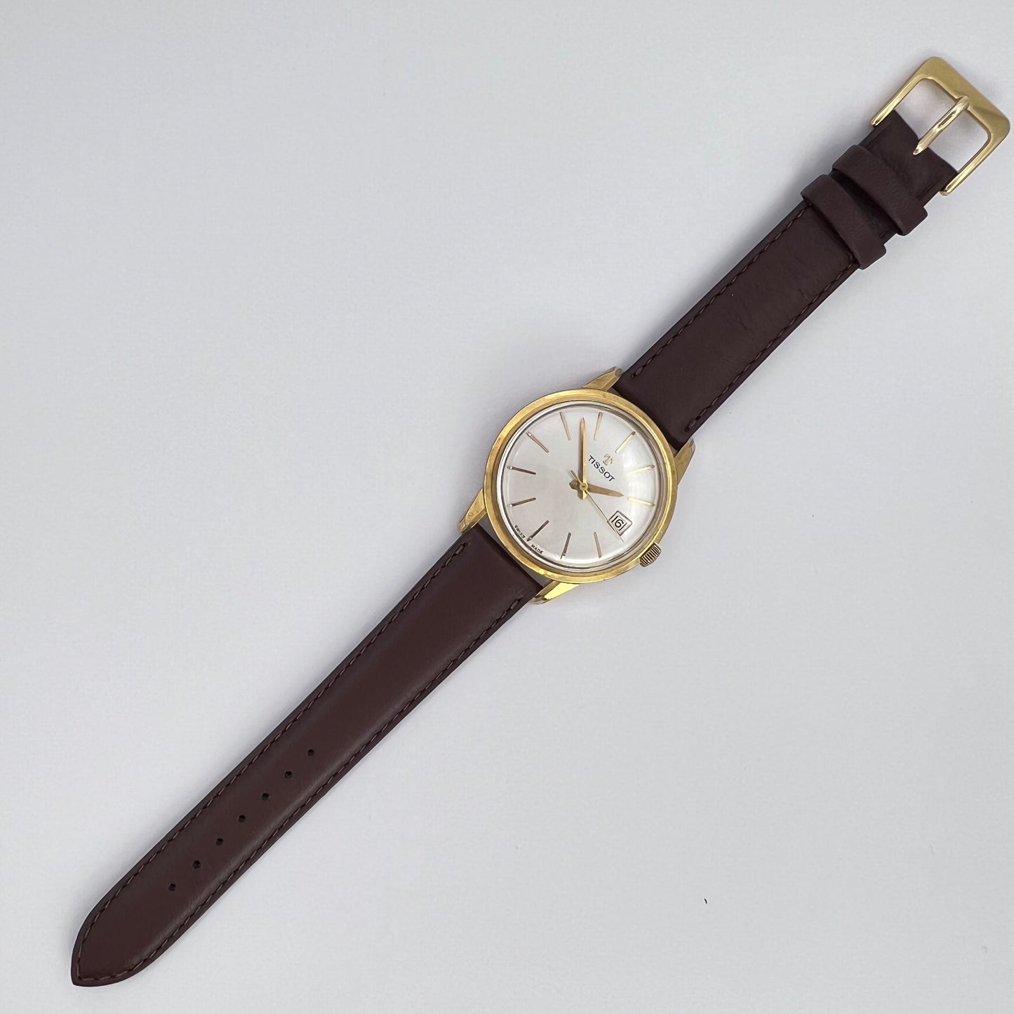 TISSOT / ティソ ROUND DATE 1960s Hand-wound Ref.41504