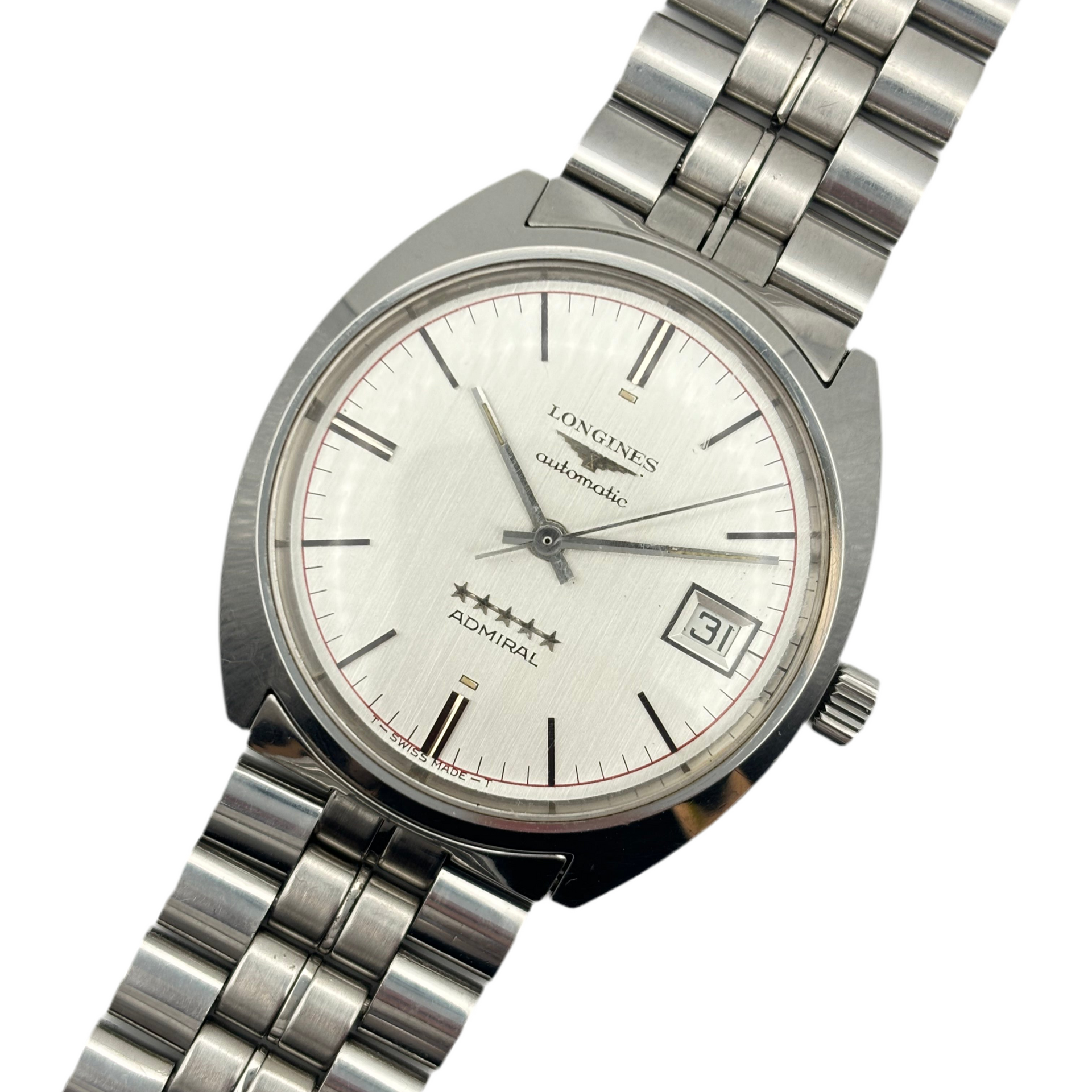 LONGINES / ロンジン 腕時計 メンズ アドミラル ファイブスター レッド