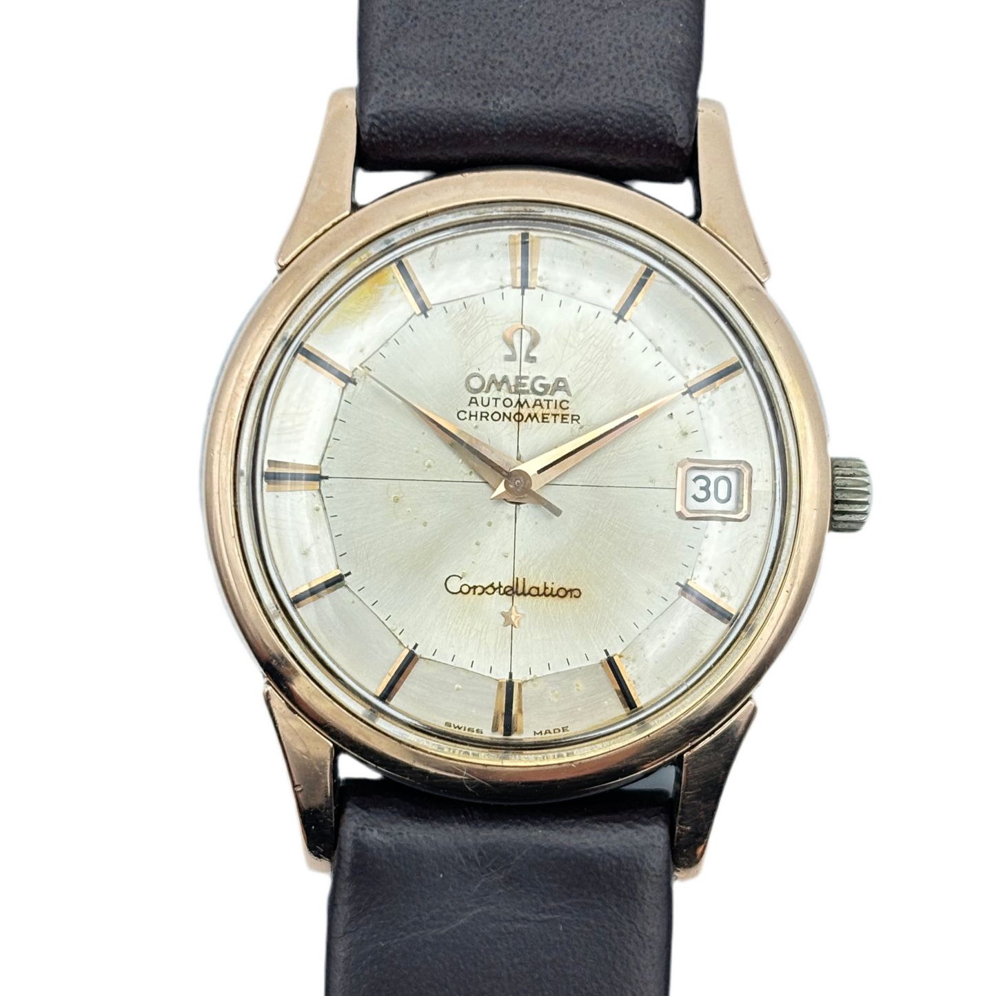 OMEGA / オメガ 腕時計 メンズ コンステレーション クロノメーター 12角 自動巻き 1961年製 Ref.14393.61SC