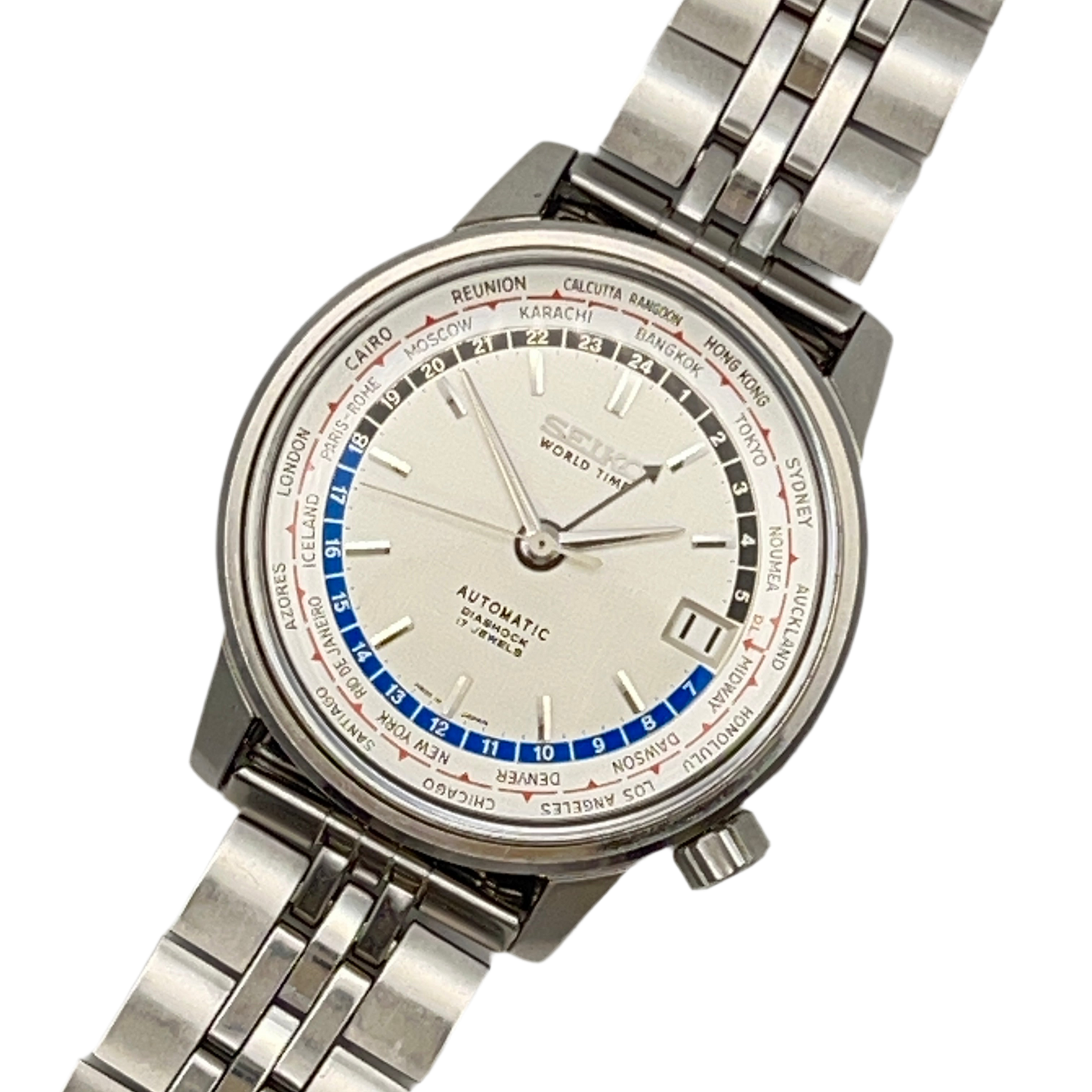 SEIKO / セイコー ワールドタイム WORLE TIME 1964年 自動巻き Ref.6217-7000