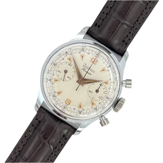 Zodiac / ゾディアック Hermatic Chronograph Valjoux バルジュー 92 1960s 手巻き Ref.1025