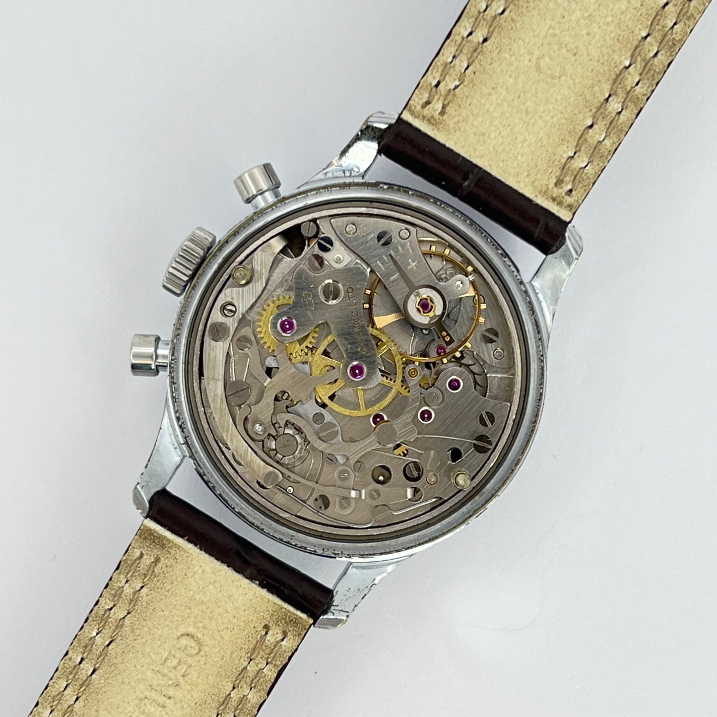 Zodiac / ゾディアック Hermatic Chronograph Valjoux バルジュー 92 1960s 手巻き Ref.1025