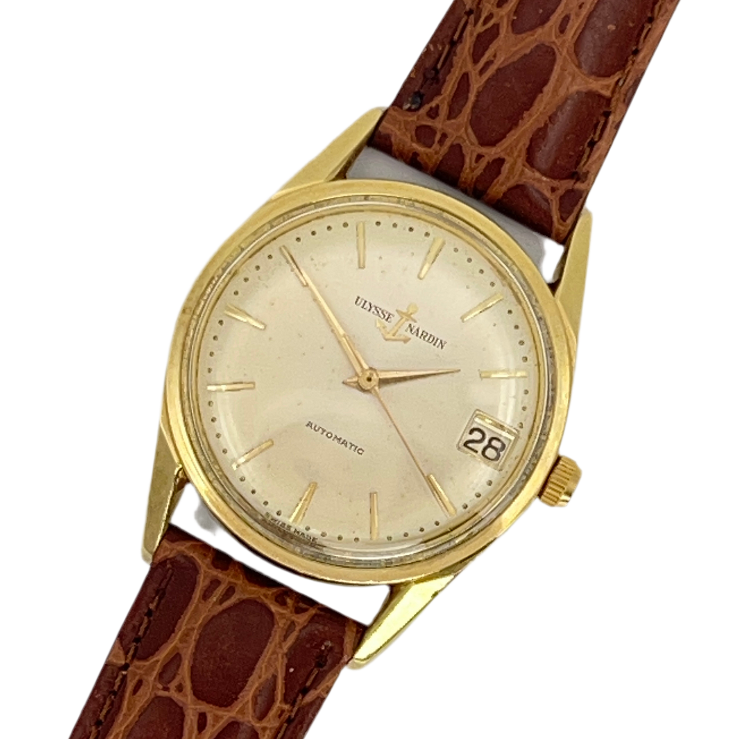ULYSSE NARDIN / ユリスナルダン Round DATE 1960s 自動巻き