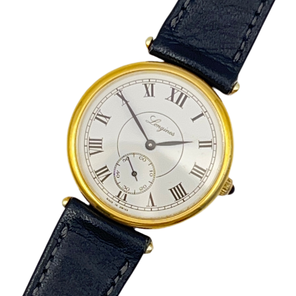 LONGINES / ロンジン Round Roman Small Seconds 1980s 手巻き Ref.3207-846 ...