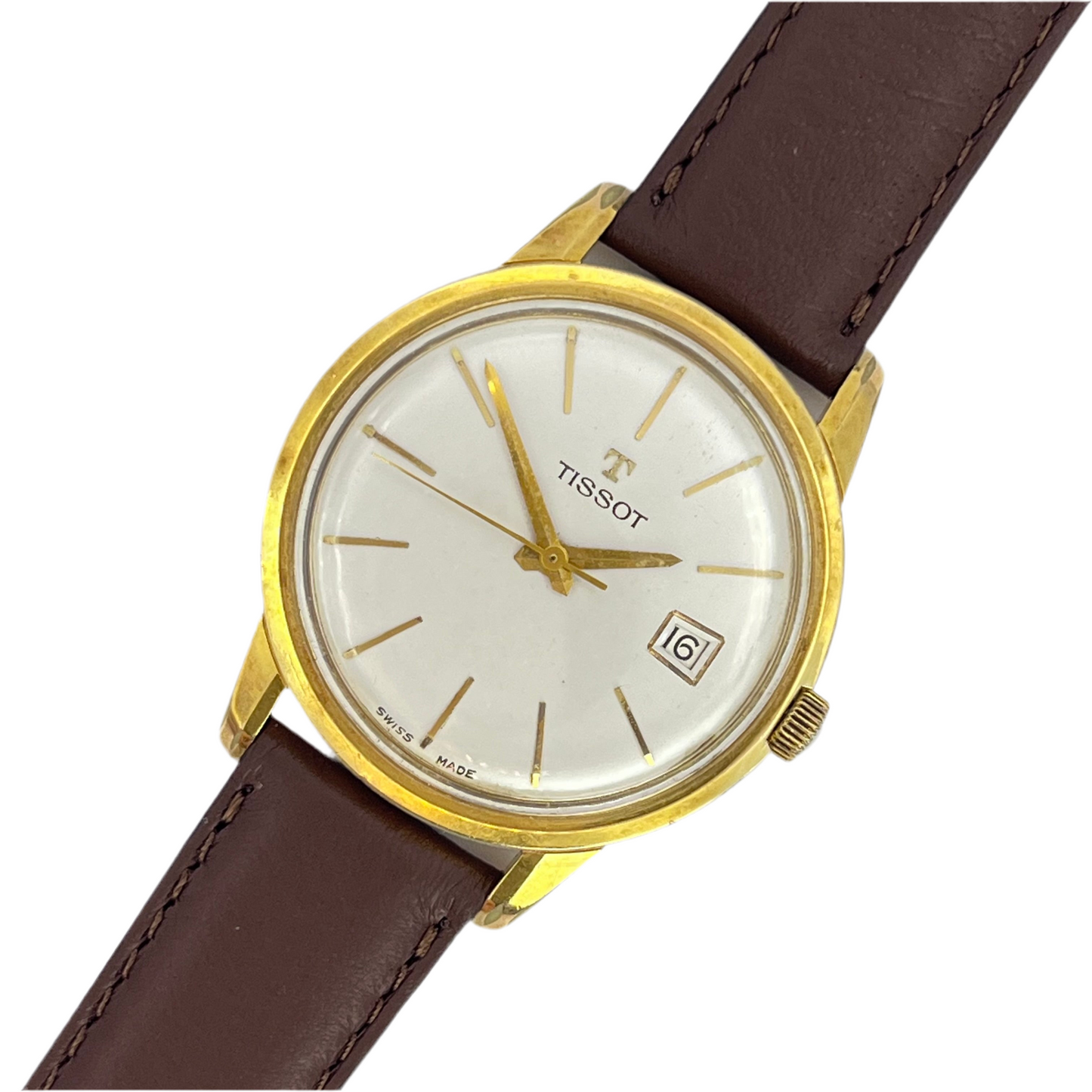 TISSOT / ティソ ROUND DATE 1960s Hand-wound Ref.41504