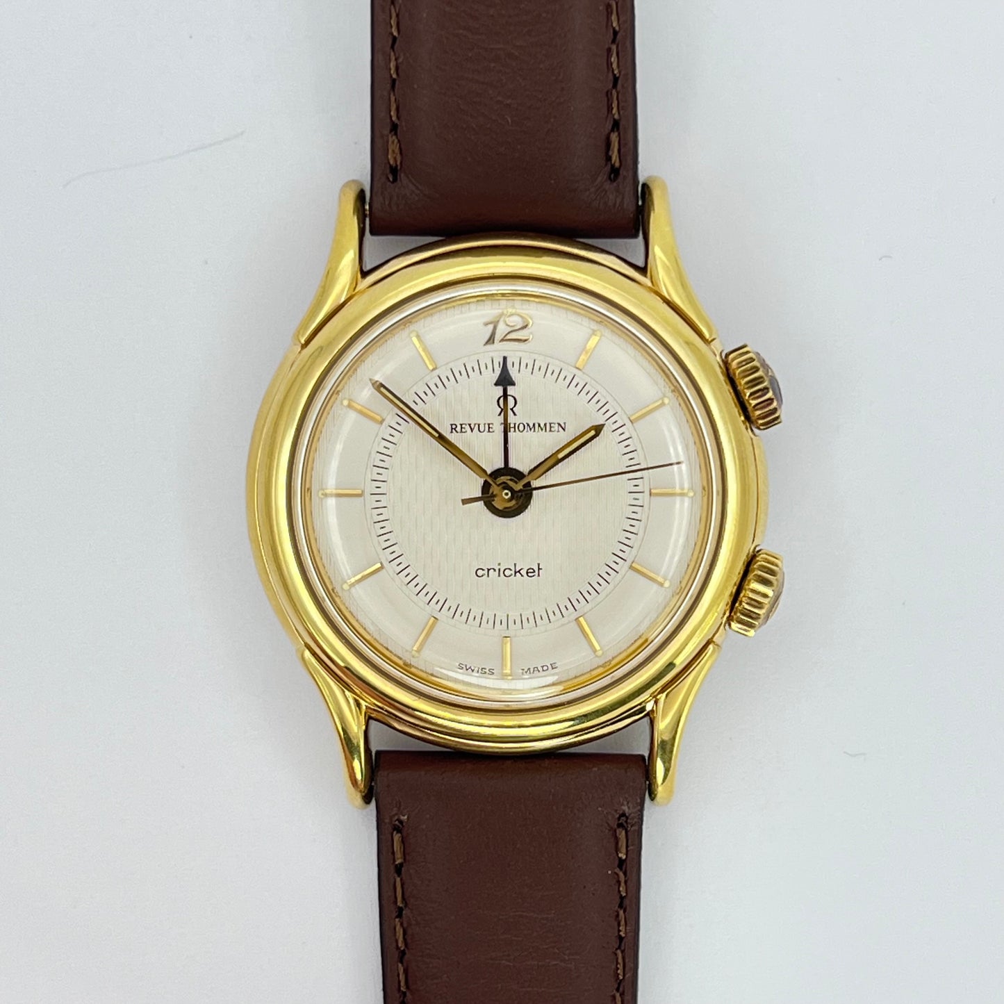 REVUE THOMMEN / レビュートーメン cricket クリケット alarm アラーム 1990s 手巻き Ref.9308
