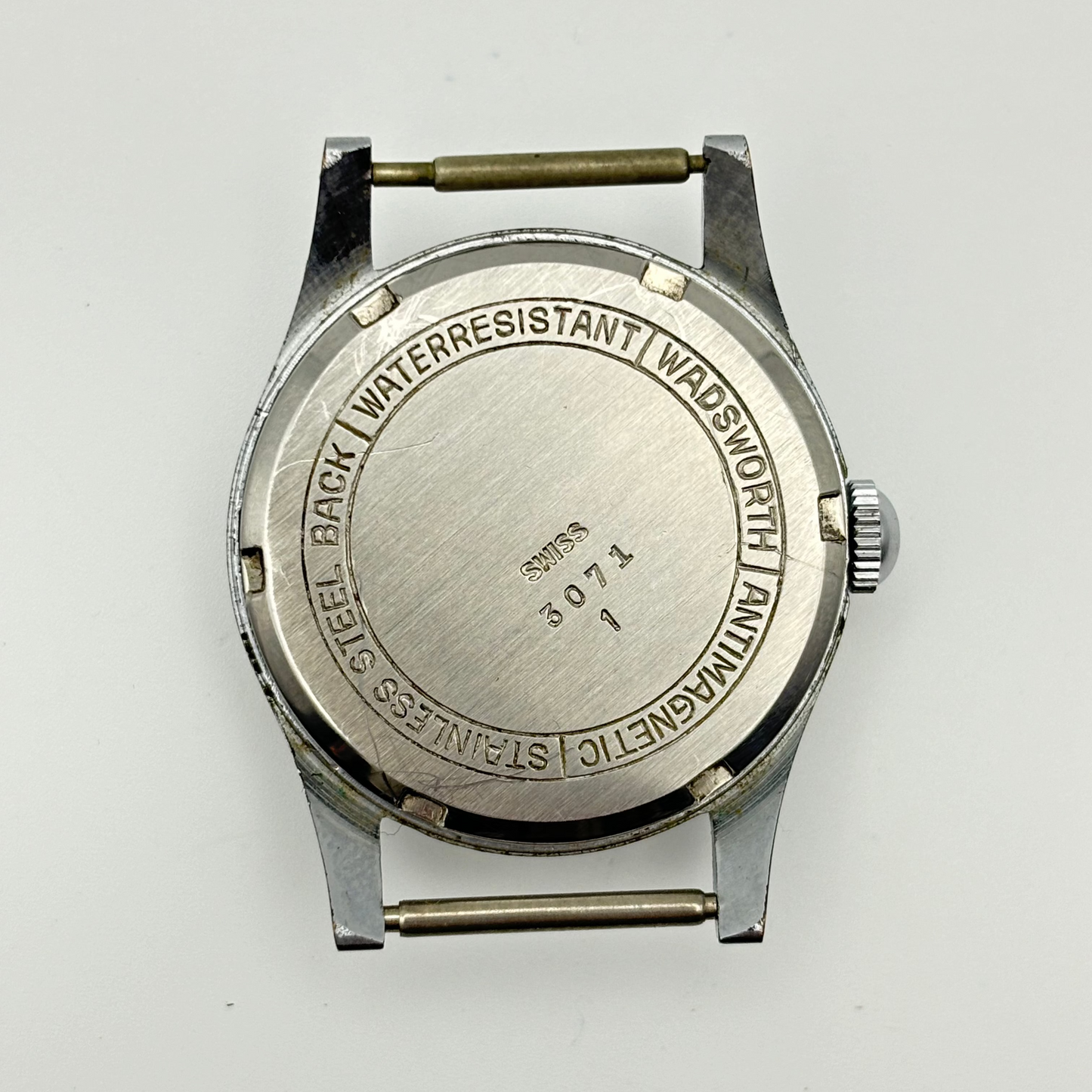 Wadsworth / ワズワース 腕時計 メンズ ミリタリー ラウンド 手巻き スモセコ  1940年代製  Ref.3071 Cal.1123