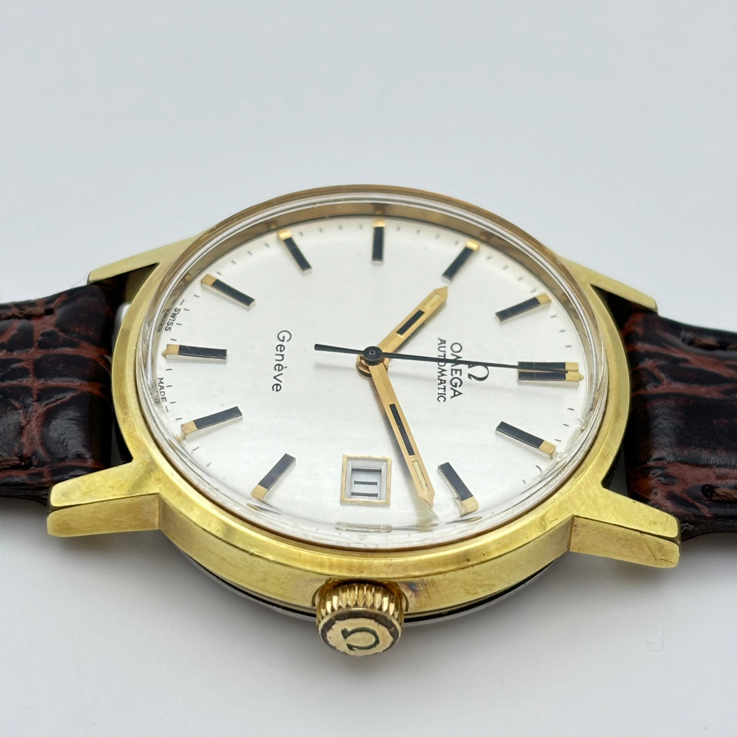 OMEGA / オメガ 腕時計 メンズ Geneve ジュネーブ ラウンド 自動巻き 1972年製 Ref.166.0098