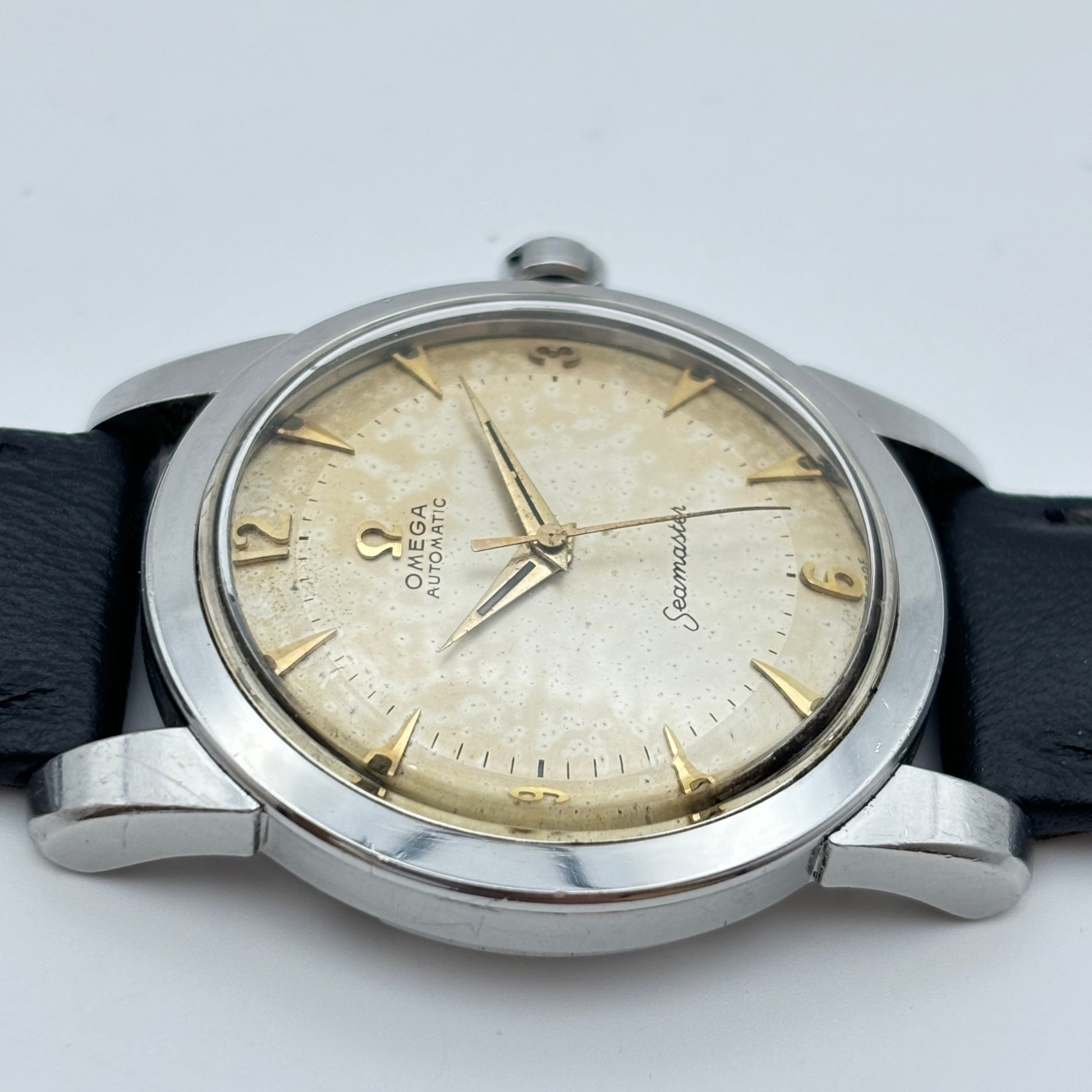 OMEGA】 1969年製 オメガ シーマスターデイデイト 純正 3連