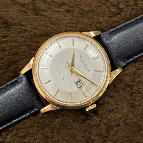 インディアン時計K18 750 IWC 腕時計 メンズ シャフハウゼン 寄り目 K18 750 1960年製 Cal.8531
