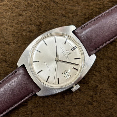 IWC 腕時計 メンズ シャフハウゼン 筆記体ロゴ Ref.1828 1970年