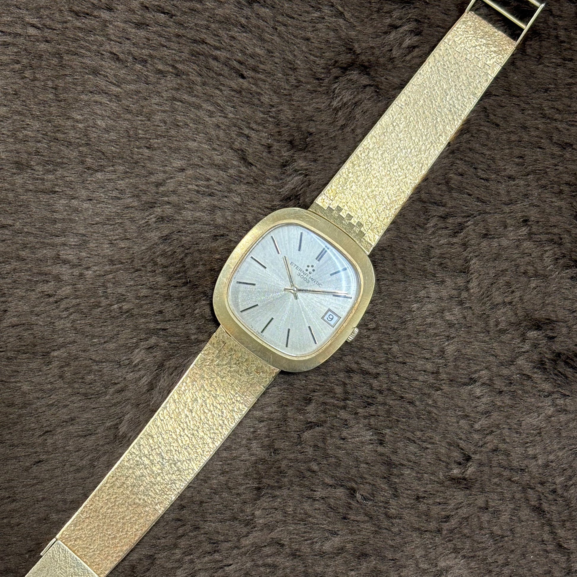 ETERNA / エテルナ エテルナマチック3003 K18 750 YG スクエア 自動巻き – Reality Watches