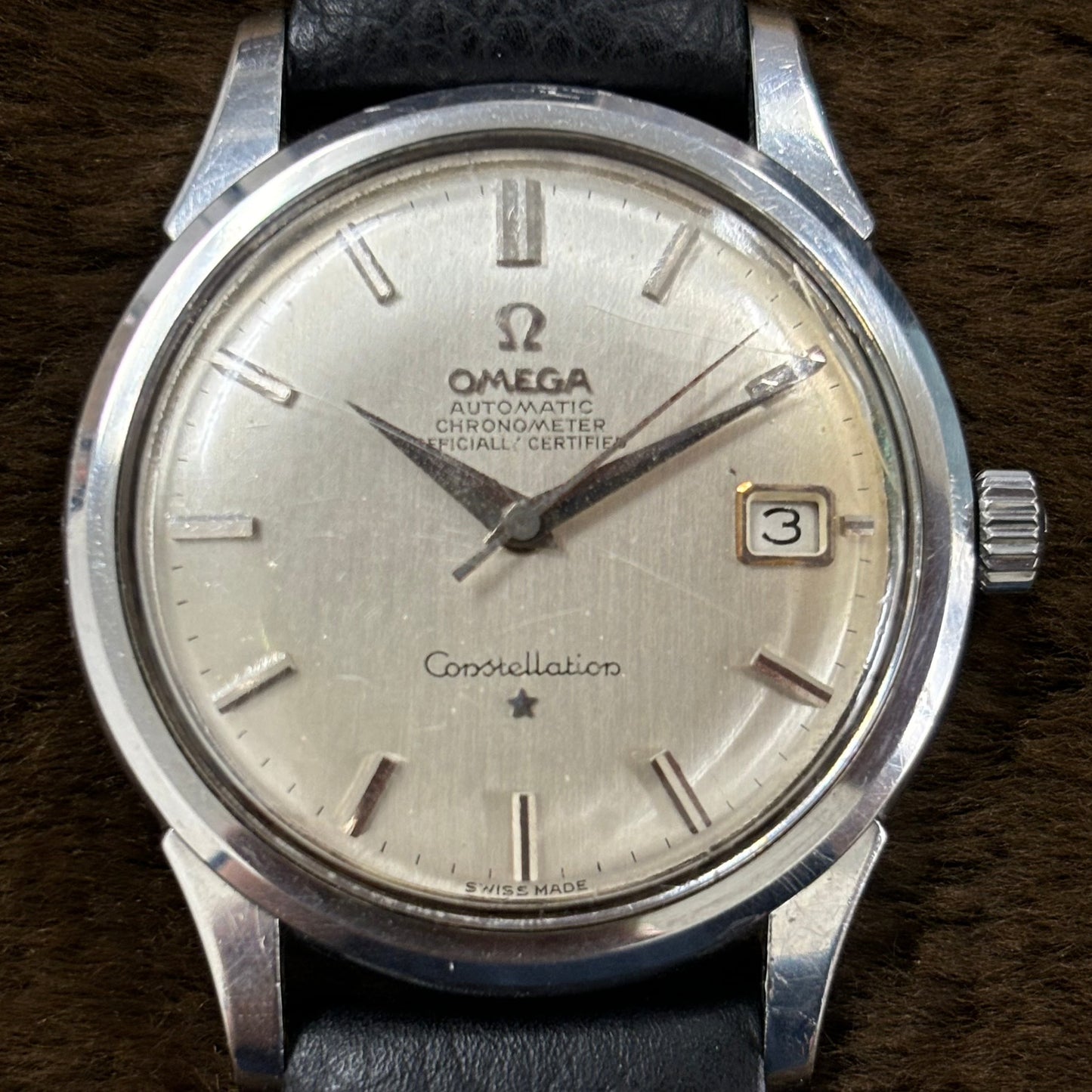 OMEGA / オメガ 腕時計 メンズ コンステレーション クロノメーター 1963年製 自動巻き ラウンド Ref.168.001