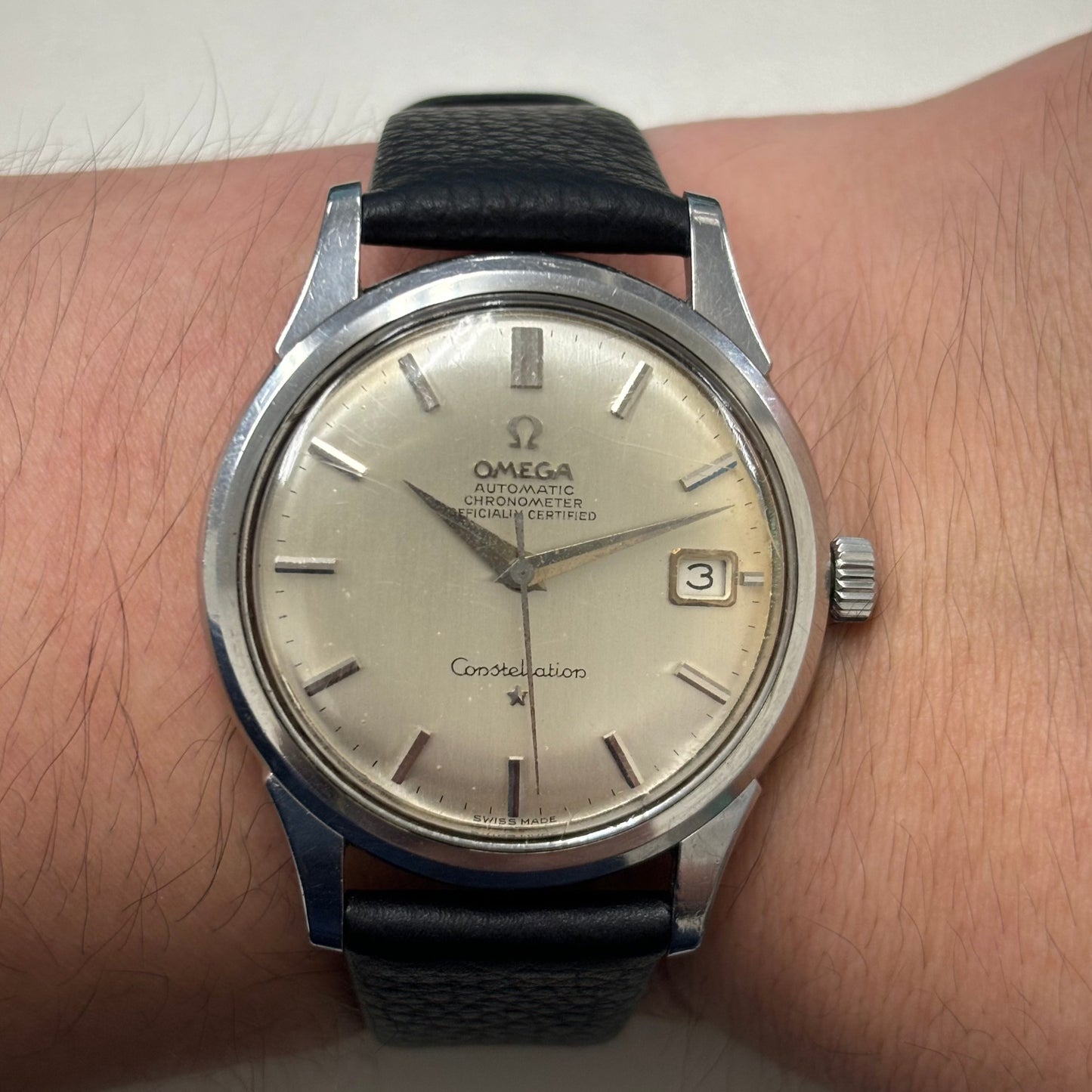 OMEGA / オメガ 腕時計 メンズ コンステレーション クロノメーター 1963年製 自動巻き ラウンド Ref.168.001